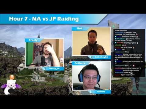 MogTalk: Episode 100(Hour 7) - NA vs JP Raiding