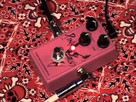 Big Knob Pedals PINK FREUD fuzz overdrive guitar effects pedal demo