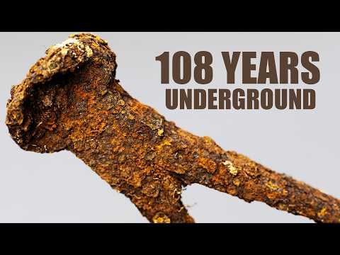 108 Years Underground – Extremely Rusty Tool Restoration | ASMR