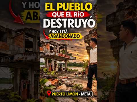 EL PUEBLO QUE EL RÍO DESTRUYÓ Puerto limón meta Colombia -trelosb24