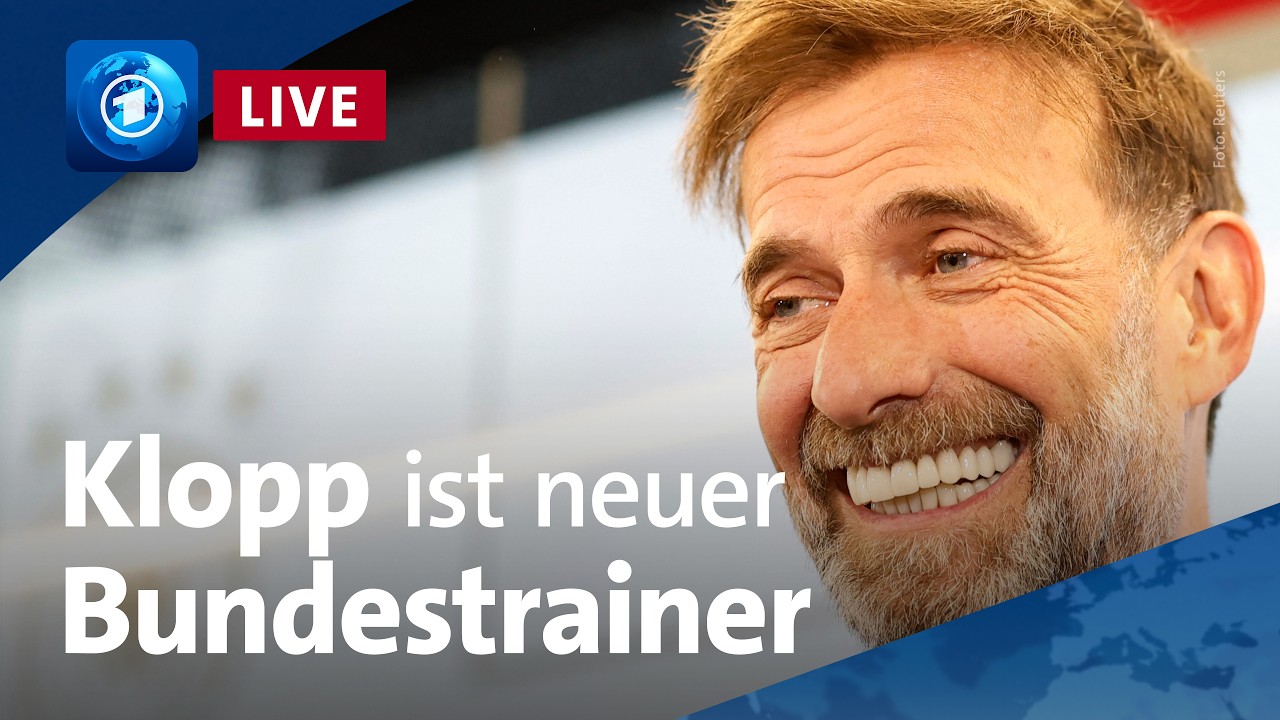 LIVE: DFB-Pressekonferenz – was plant Jürgen Klopp als Bundestrainer?