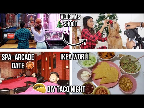 A Week In My Life / Spa Date, Arcade Games, DIY Taco Night, Ikea Visit & More!
