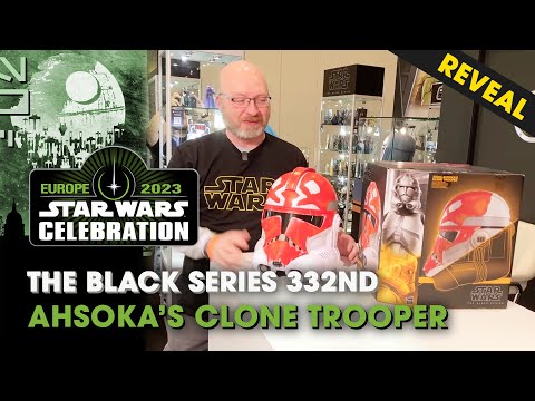 SWCE Reveal | Star Wars The Black Series 332nd Ahsoka’s Clone Trooper Premium Electronic Helmet