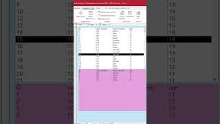 pass values from table to another using ListBox in forms Microsoft access #database