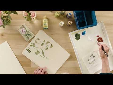 Let's Paint - Painting Roses with Priscilla Hauser