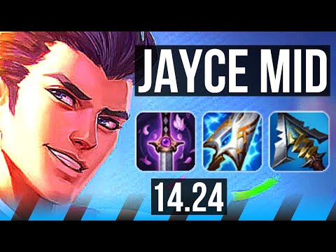 JAYCE vs SINGED (MID) | KR Master | 14.24