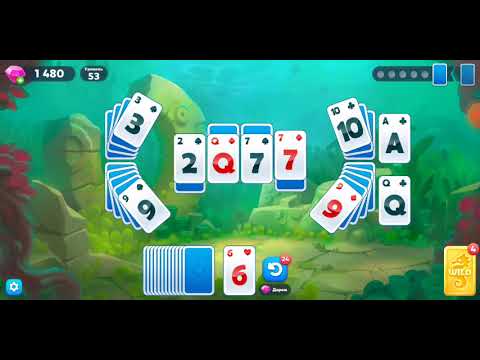 Fishdom Solitaire. 53 level no boosters