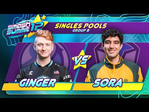 Ginger vs Sora - Singles Pools: Group B - Smash Summit 12 | Falco vs Fox