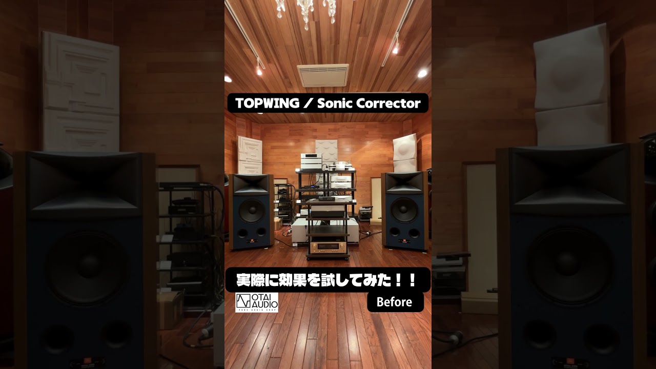 TOPWING / Sonic Correctorを実際に音圧が高い曲で試してみた！丨オタイオーディオ