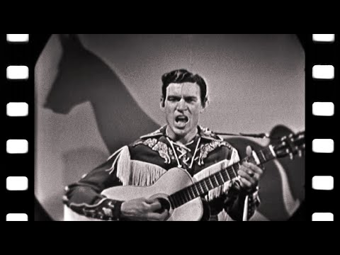 MARVIN RAINWATER - The Albino Pink-Eyed Stallion (1955) TV vidéo clip (remastered sound)
