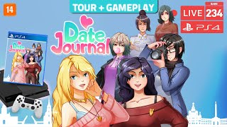 Conferindo DateJournal | Gameplay PT-BR | LIVE PS4