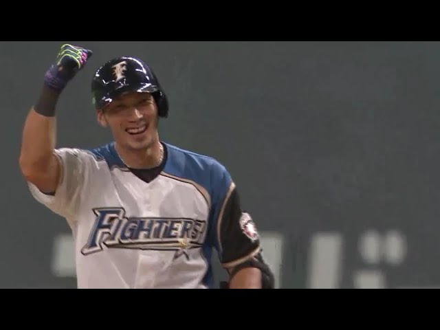 【4回裏】ファイターズ・大田 巧みなバット捌きでタイムリーヒット!! 2018/9/22 F-E