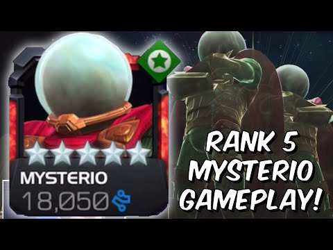 5 Star Rank 5 Mysterio Rank Up & Gameplay! - Quirky Utility Truck - Marvel Contest of Champions