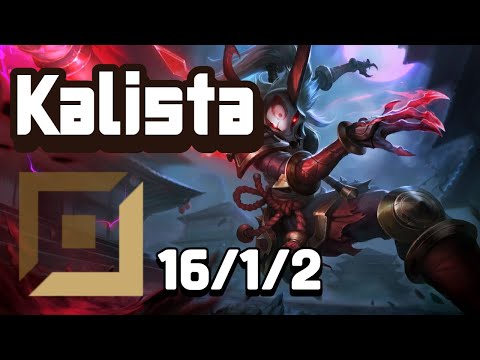 Kalista vs Ezreal ADC KR Challenger