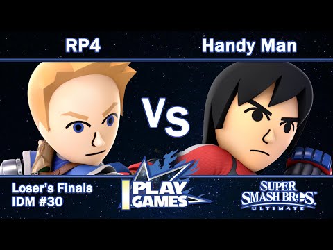 It Doesn't Matter #30 - Loser's Finals - Handy Man(Mii Brawler, KKR) vs RP4(Mii Swordfighter, Link)