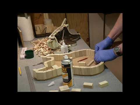 GGBO22 Great Guitar Build Off Scratch Build Chapter Two - making the guitar body ring