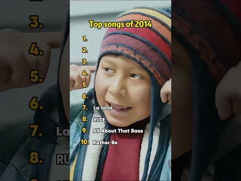 What was the best song of 2014? #2014 #2014songs #music #songs