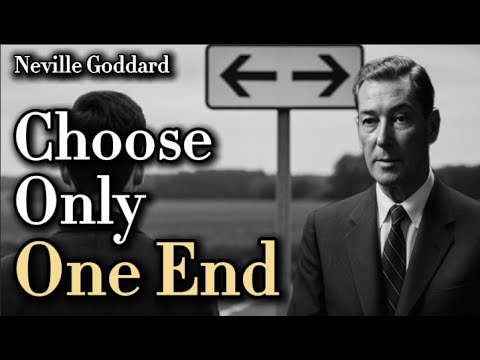 Choose One End and Let the World Rearrange | Neville Goddard’s teachings