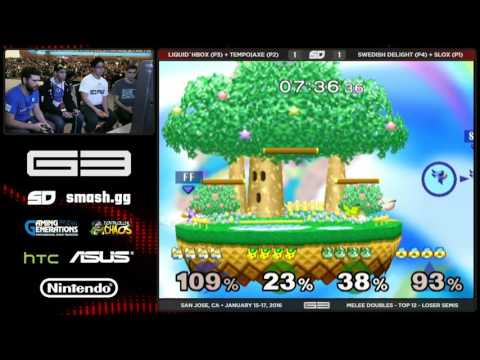 GENESIS 3 - Liquid`Hungrybox & Tempo|Axe vs Swedish Delight & Slox - Doubles Top 12 - Loser Semis