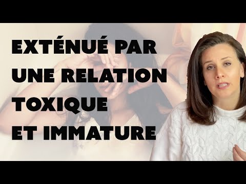 Épuisé par une relation toxique