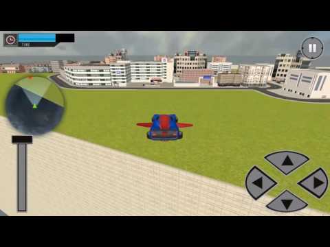 Flying Spider Car - Robot Transform Superhero Game Video