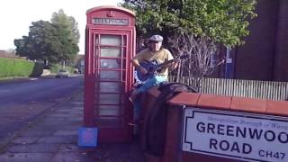 OMD - Red Frame White Light - Acoustic Cover at the Telelphone Box!! - Danny McEvoy