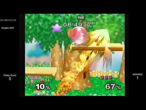 GSS 86 SSBM - Pretty Good (Ice Climbers) vs. GWM420 (Falco) - Melee WSF