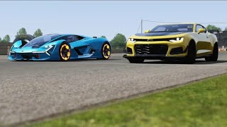 1 Vs. 1 Race camaro lt1 vs ferrari-Android racing game