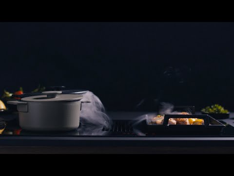 Novy Easy, table de cuisson avec hotte intégrée