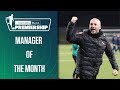 Paddy McLaughlin | Manager of the Month | January 2023