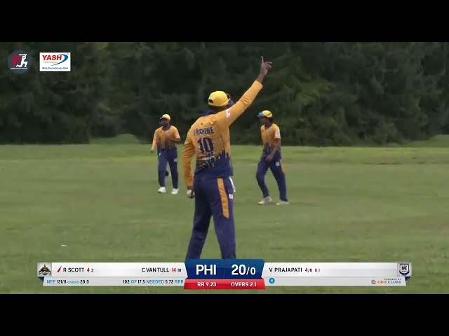 MiLC T20 Highlights: The Philadelphians vs New England Eagles