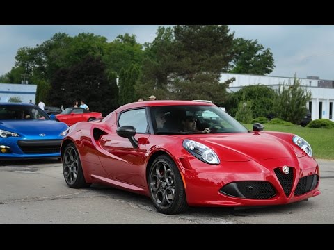 Alfa Romeo 4C & Subaru BRZ Accelerations.