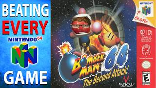 Beating EVERY N64 Game - Bomberman 64: The Second Attack! (234/394)