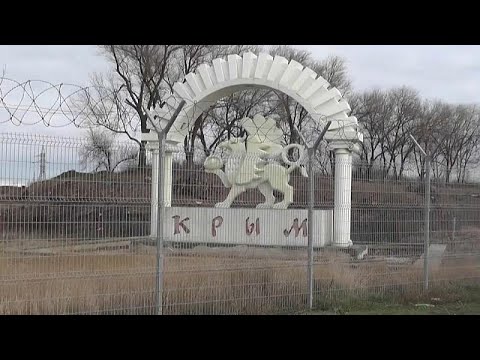 Завершено строительство заграждения на Перекопе