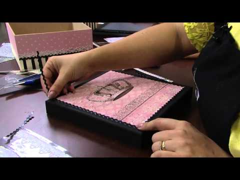 Mulher.com 20/12/2013 Marisa Magalhães - Caixa em madeira Parte 2/2