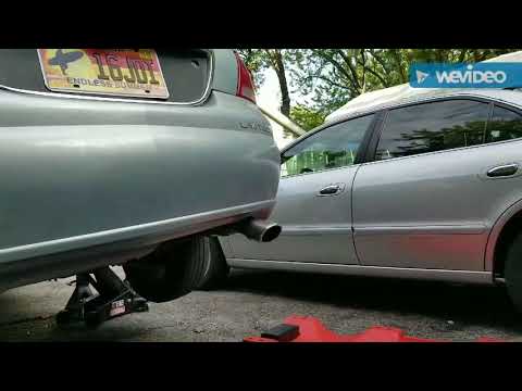 2001 Chrysler Sebring Convertible straight pipe no exhaust  / muffler