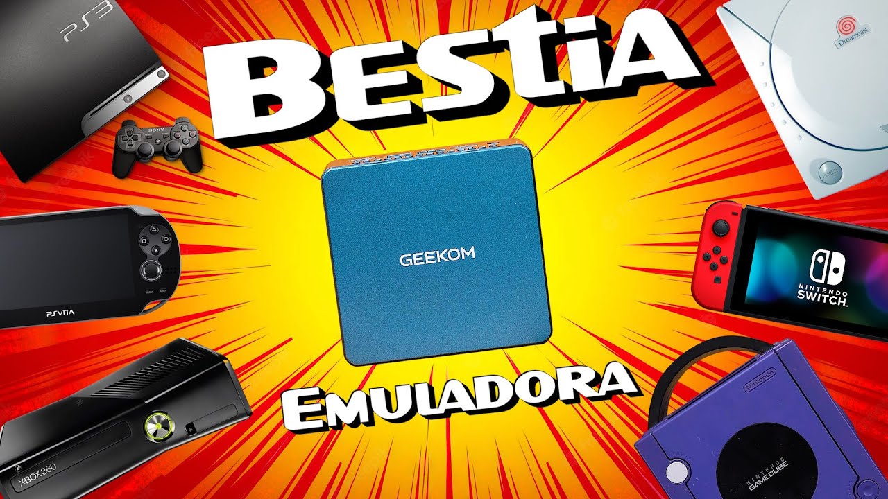 La BESTIA de los EMULADORES RETRO 💦 Geekom IT12 - Mini Pc