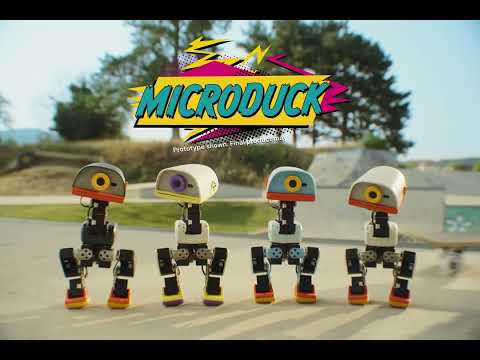 Vidéo : Hugging Face dévoile un minirobot en forme de canard capable de marcher, apprendre et patiner