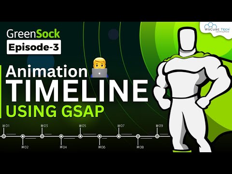 Create Animated Timeline Designs for Your Website Using GSAP  | GreenSock Tutorial