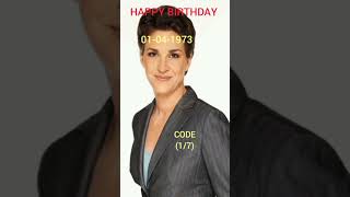 HAPPY BIRTHDAY TO THE LEGEND PRESENTER RACHEL MADDOW
