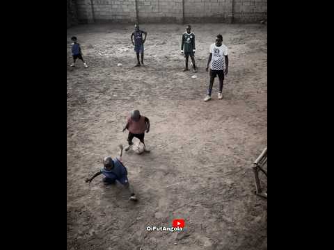 African children's soccer skills