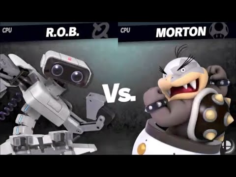 Super Smash Bros. Ultimate - R.O.B vs Morton