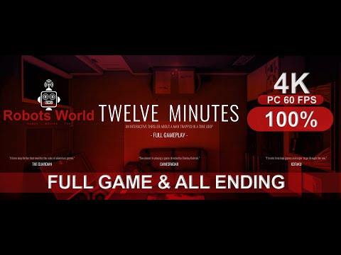TWELVE MINUTES Gameplay Walkthrough FULL GAME ALL ENDINGS - 4K 60FPS PC No Commentary