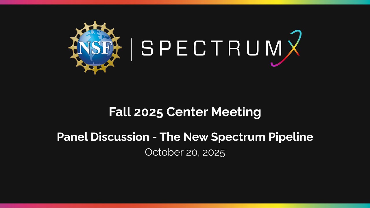 Panel Discussion - The New Spectrum Pipeline