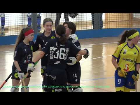 20220527 ASTURHOCKEY-GATIKAKO CTO ESPAÑA SUB 17 FEM 09 GOL DE UXUE LOPEZ SANZ