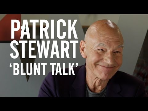 'Blunt Talk' Star Patrick Stewart Talks New Season and Golden Globes