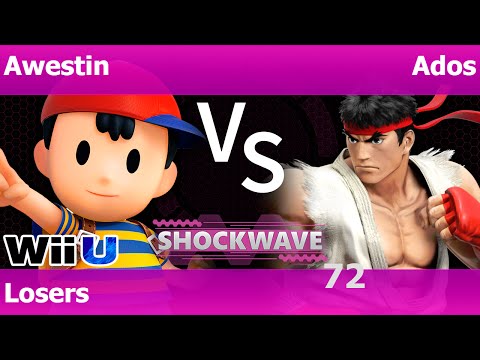 SW 72 - Awestin (Ness) vs Ados (Ryu) Losers - Smash 4
