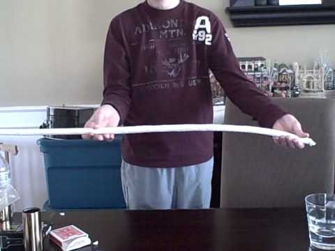 stiff rope magic trick