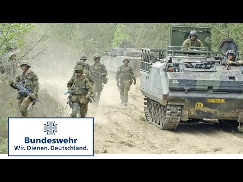 Gefechtsschießen: Multinationale Battlegroup bei „Enhanced Forward Presence“ in Litauen-Bundeswehr