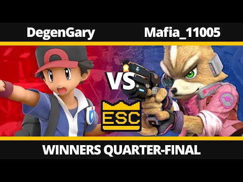 ESC 19 Winners Quarter-Final - DegenGary (Pokémon Trainer) Vs. Mafia_11005 (Fox) - SSBU Local